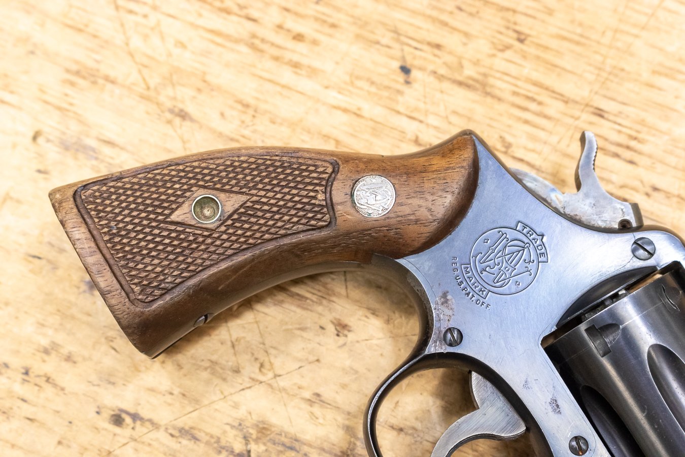 SMITH AND WESSON Pre Model 36 38 Special Police Trade-in Revolver